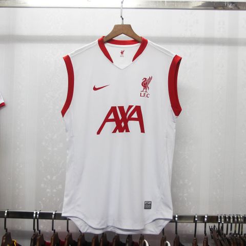 Áo ba lỗ Liverpool trắng đỏ AxA 2022-2023