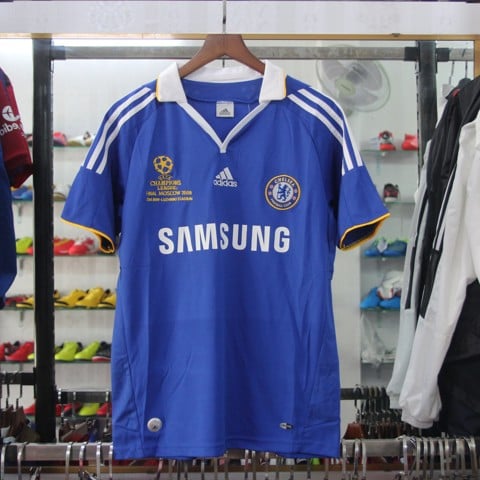 Áo Đấu Chelsea 2008 Bản Kỉ Niệm Chung Kết C1 classic retro hàng thái lan