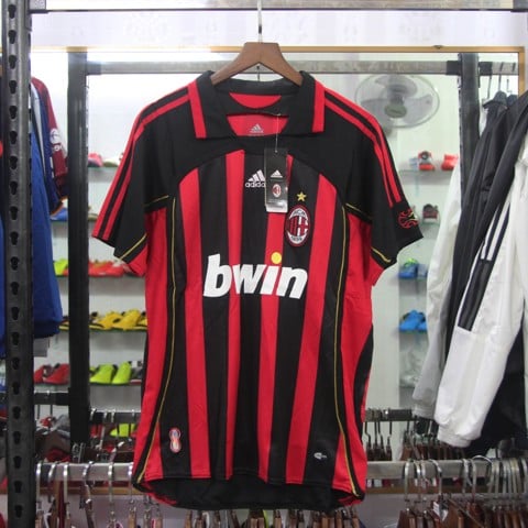 Áo Ac Milan 2006 - 2007 classic retro hàng thái lan