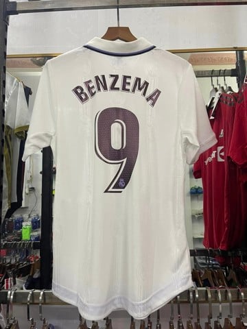 Áo đấu Benzema (QBV) Clb Real LaLiga 2022/23 - bản player