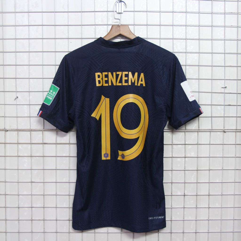 Áo đấu Benzema 19 tuyển Pháp World Cup 2022/23 - bản player