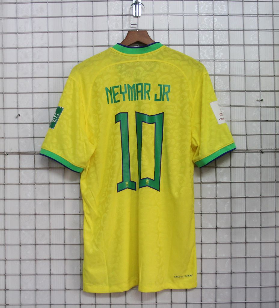 Áo đấu Neymar 10 tuyển Brazil World Cup 2022/23 - bản player