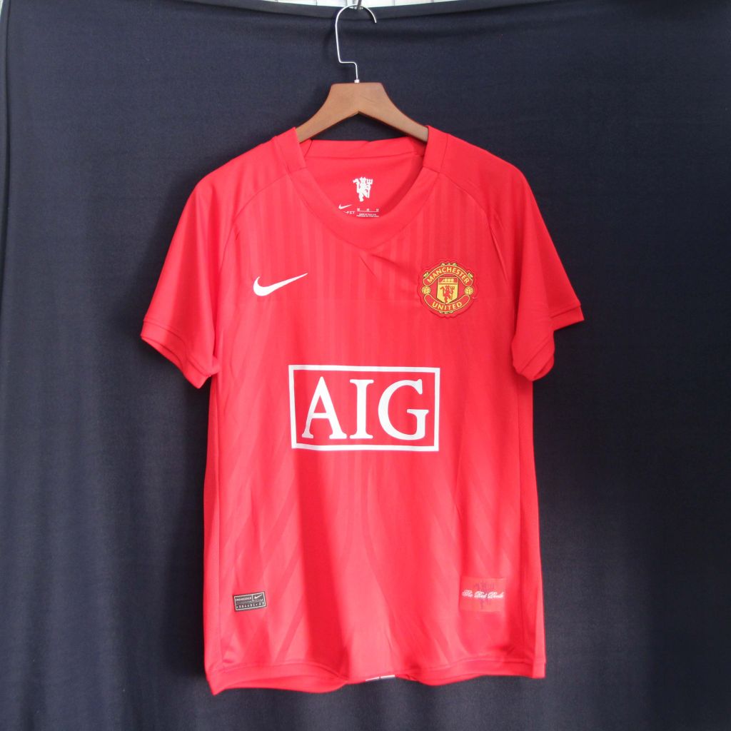 Bộ áo quần bóng đá MU AIG màu đỏ - Bản Fan cao cấp 2023