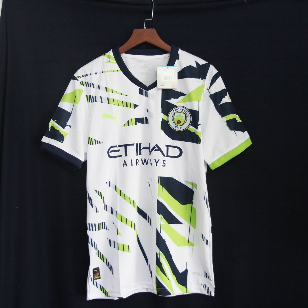 Bộ quần áo Man City 2023/ 24 sân khách bản fans - mẫu mới lạ mắt
