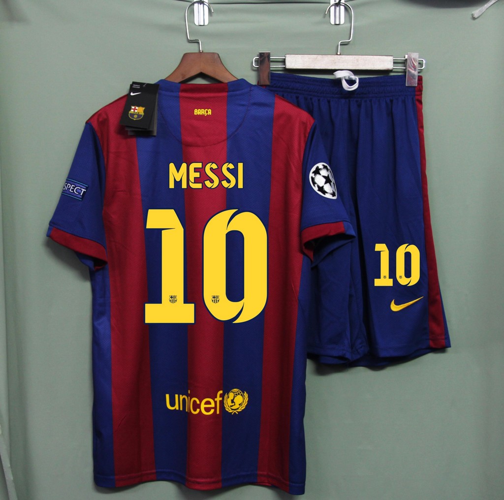 BỘ Barca 2015 final UCL - Tên số Messi 10