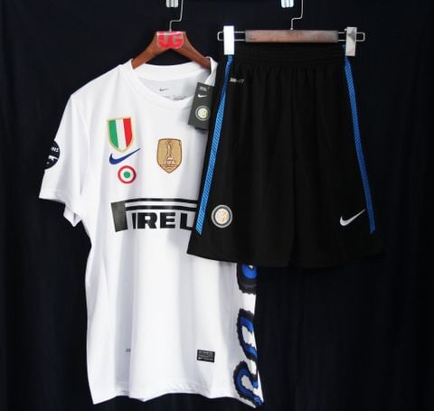 Bộ Inter Milan away kit 2010 classic new retro full logo
