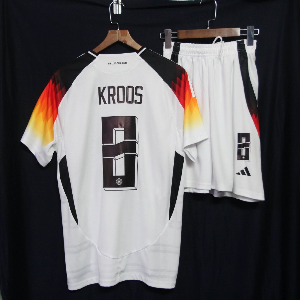 Bộ quần áo Đức in Kroos - 8 Euro 2024 bản Fans