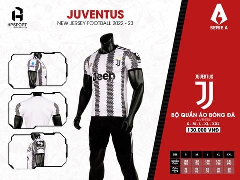 Áo đấu Juventus 2022- 2023 hàng Việt Nam