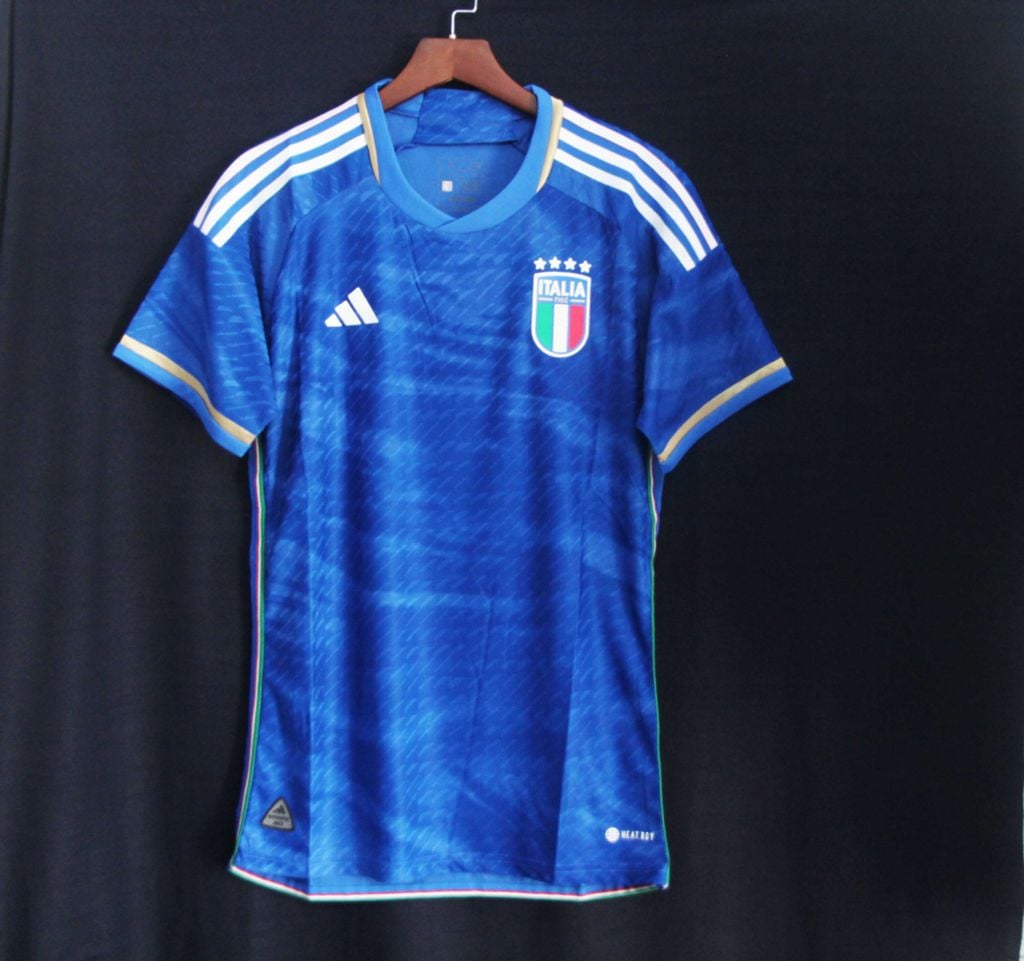 Bộ quần áo bóng đá Đt ITALY 2023/2024- Bản Player màu xanh cao cấp