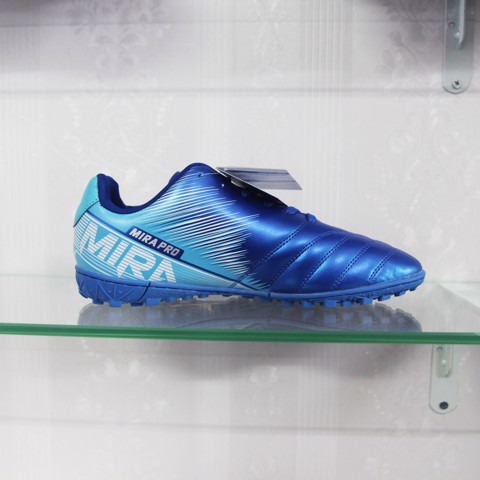 Giày bóng đá Mira pro TF màu xanh