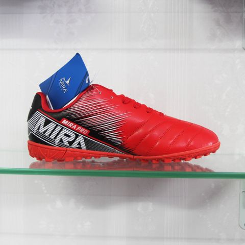 Giày bóng đá Mira pro TF màu đỏ