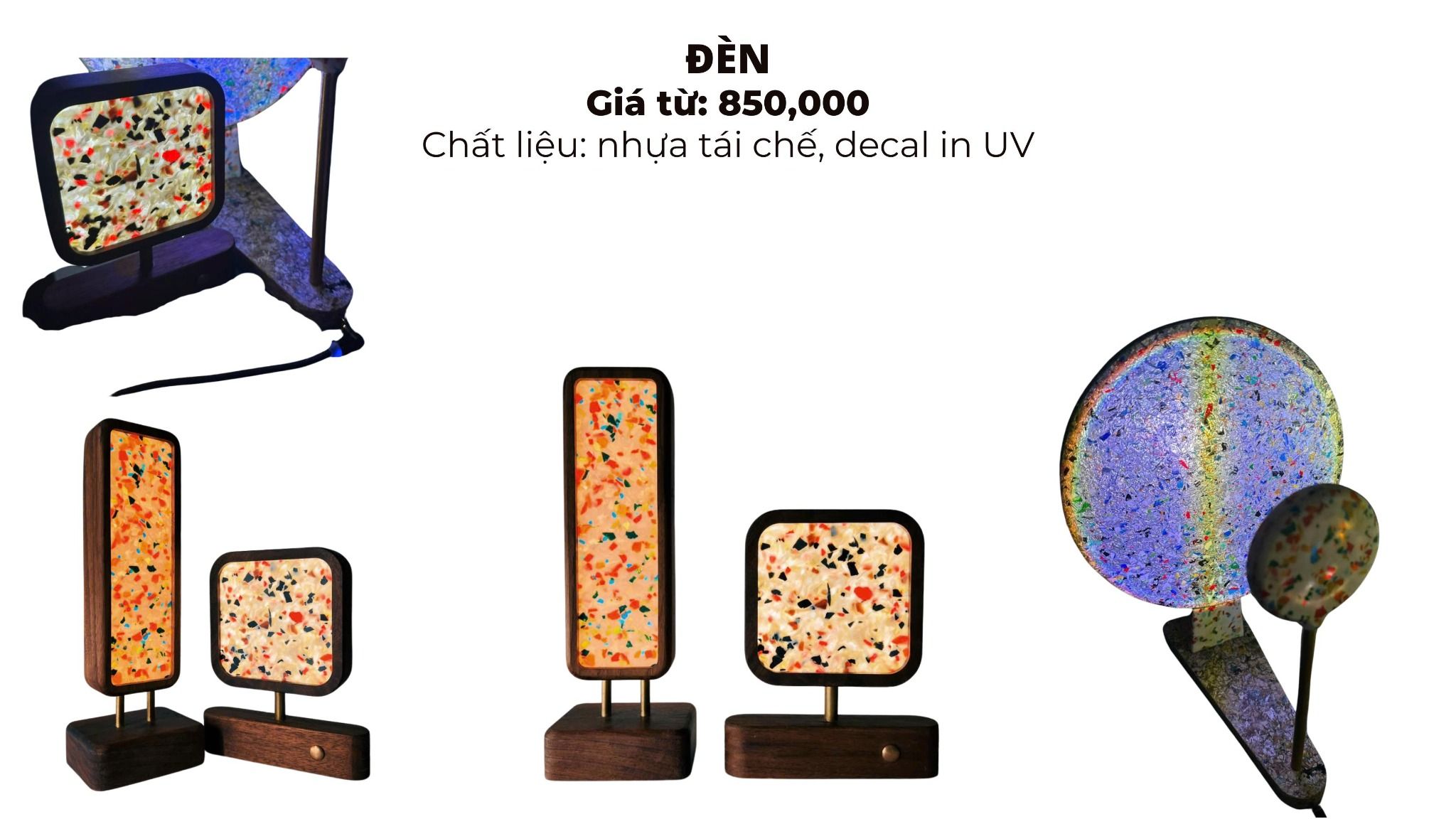 Đèn Nhựa Tái Chế