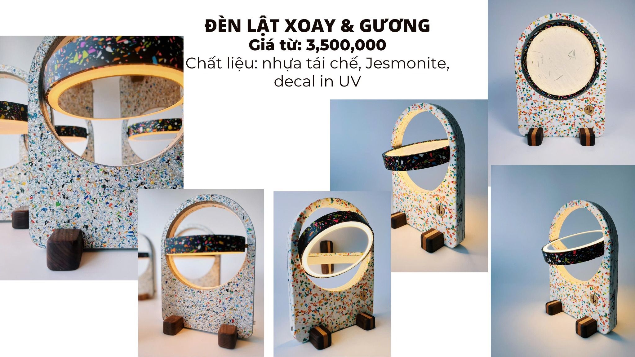 Đèn Miramp Gương Lật Xoay