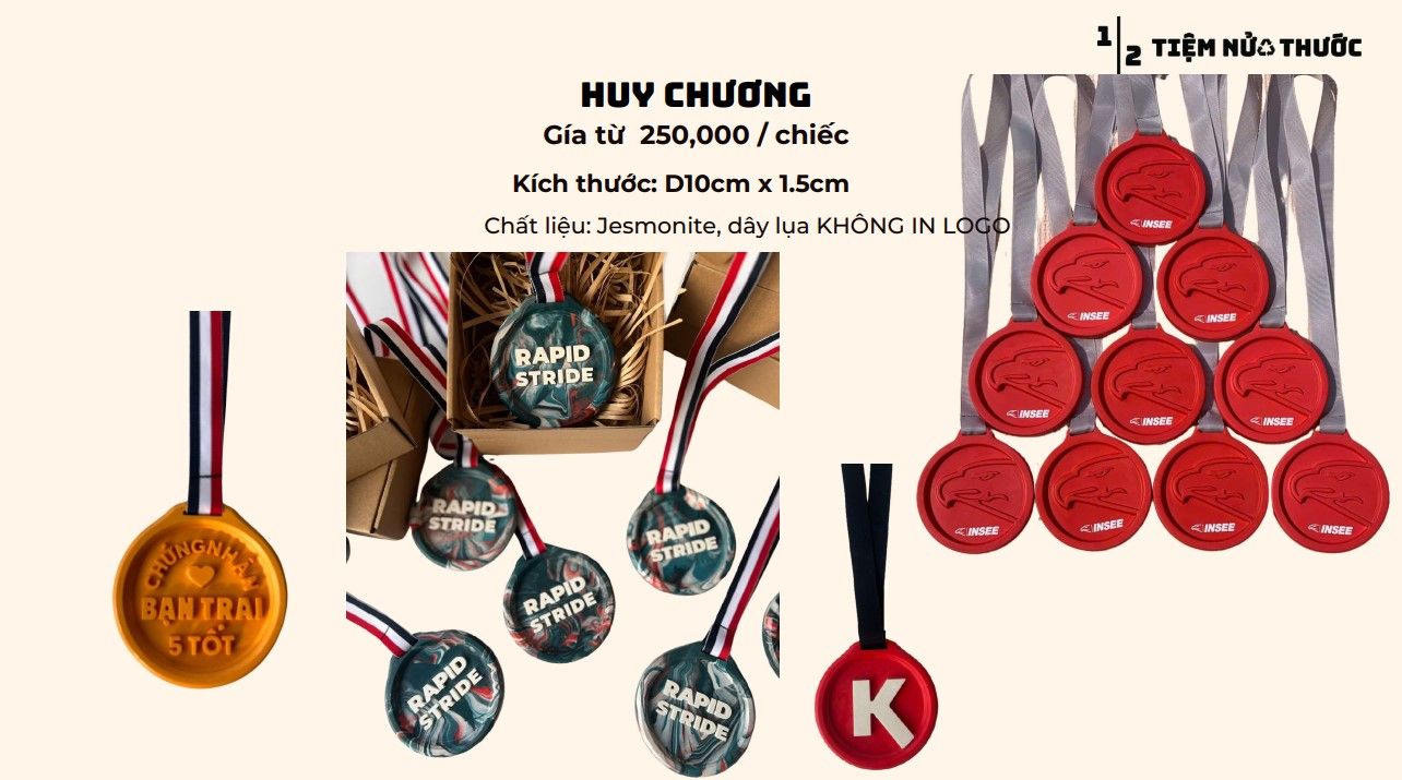 Quà Tặng Doanh Nghiệp - KỶ NIỆM CHƯƠNG & HUY CHƯƠNG