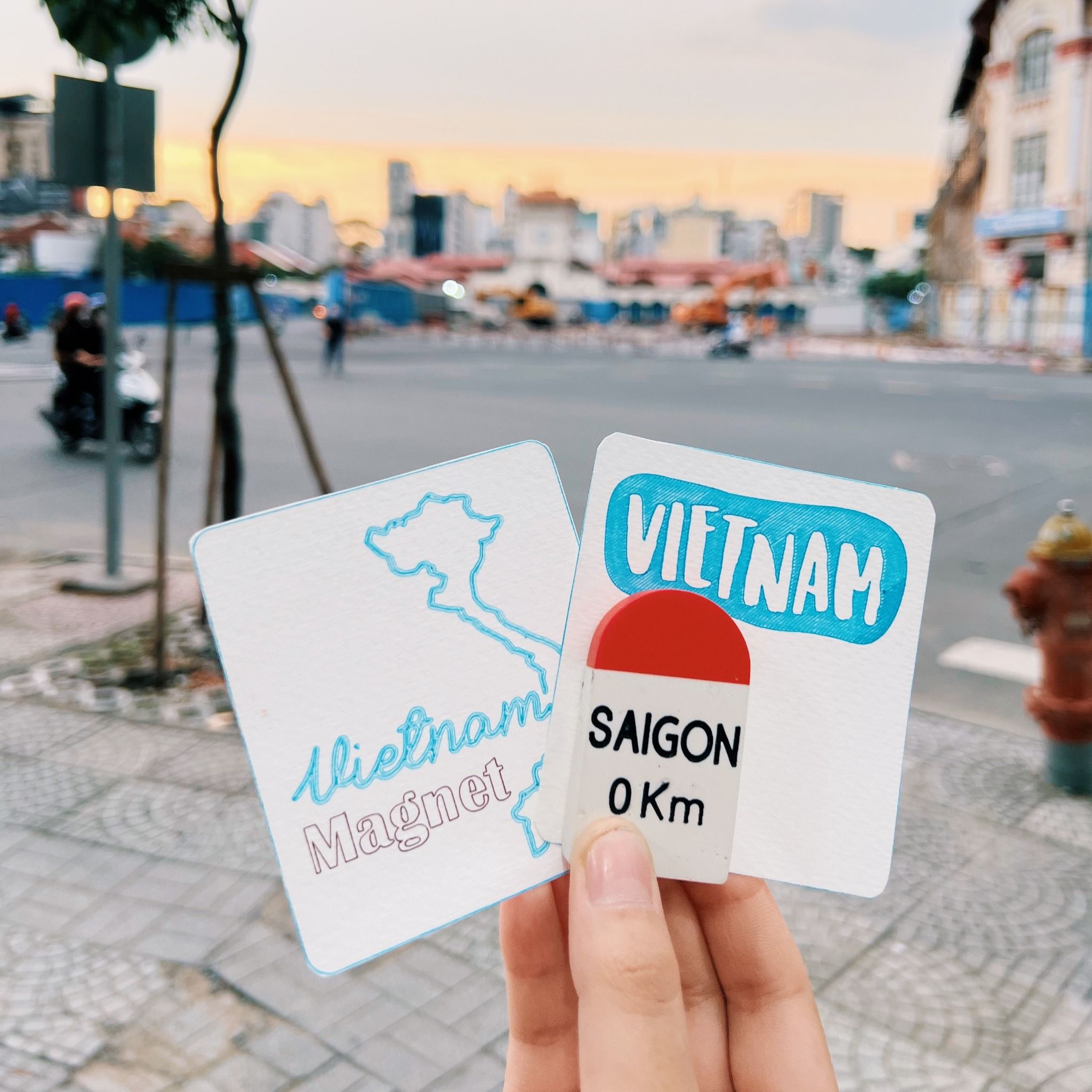 Nam châm - Cột mốc địa danh Việt Nam