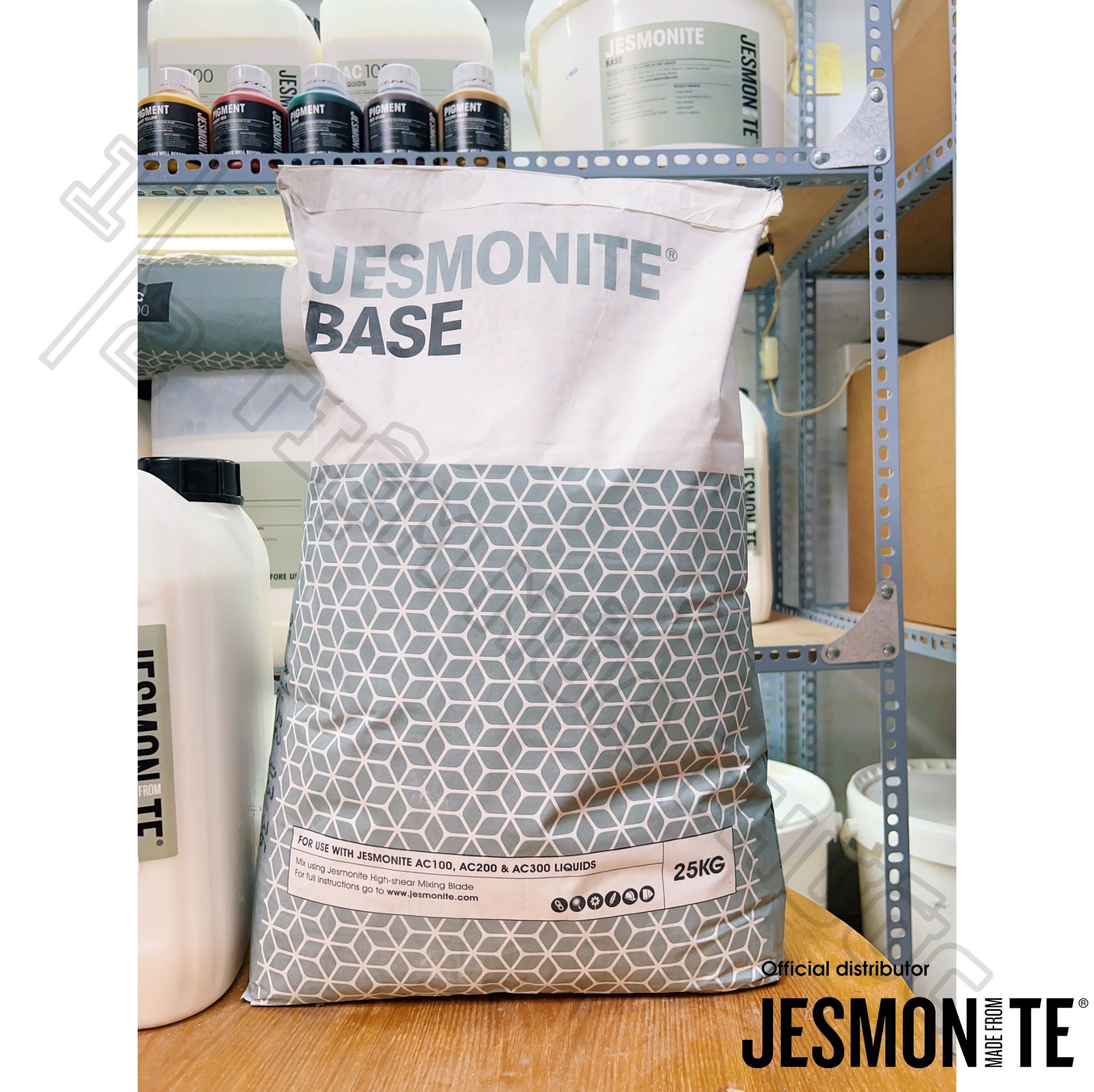 Jesmonite AC100 - 35kg - Bao bì chính hãng