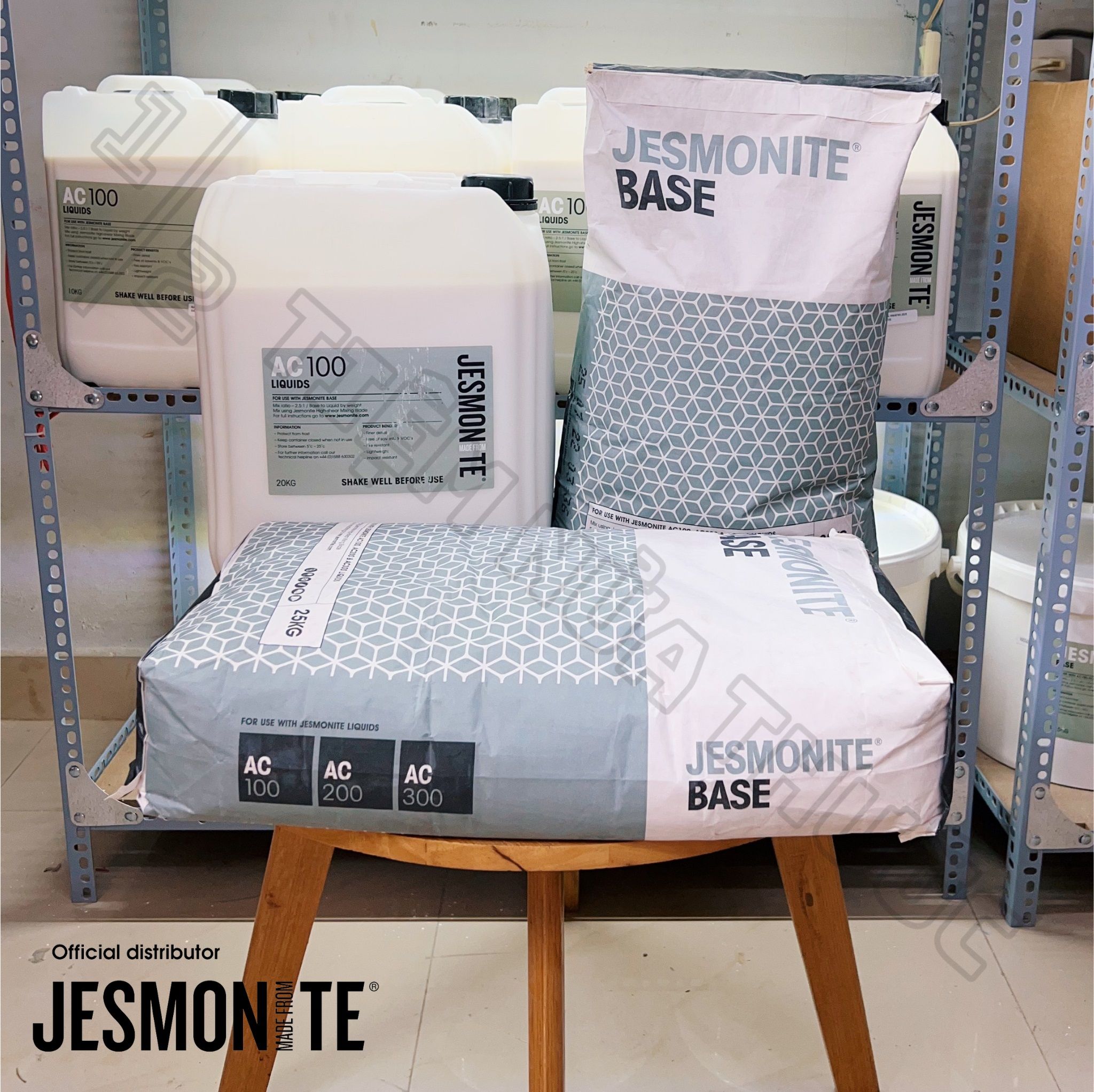 Jesmonite AC100 70kg - Bao bì chính hãng