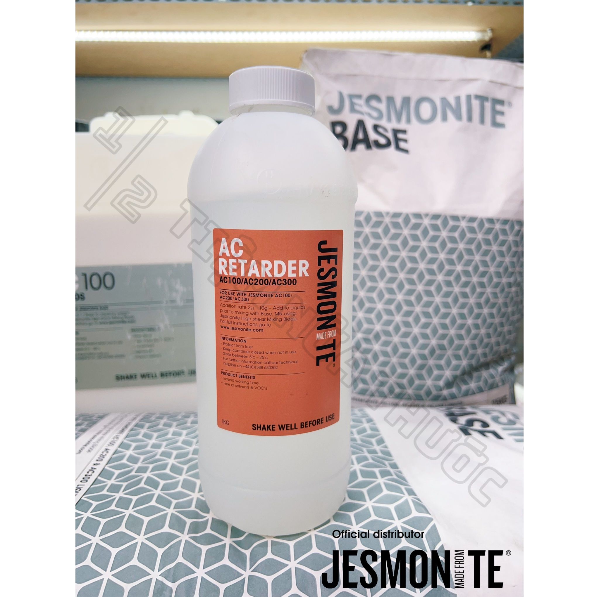 Chất chậm đông - Jesmonite AC Retarder 1kg - Bao bì chính hãng