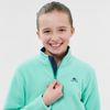 QUECHUA - Kids' Hiking Fleece - MH100 Turquoise