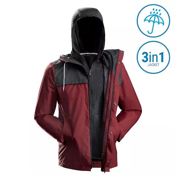 Forclaz travel top 100 jacket