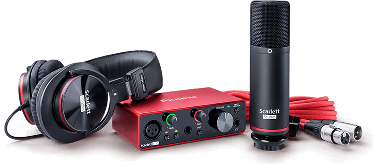  Focusrite Scarlett Solo Studio Pack (3rd Generation) 