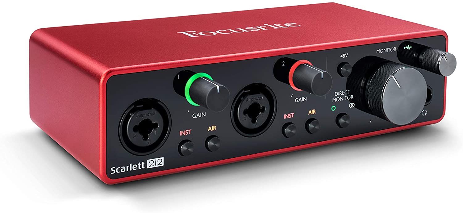  Focusrite Scarlett 2i2 (3rd Generation) 