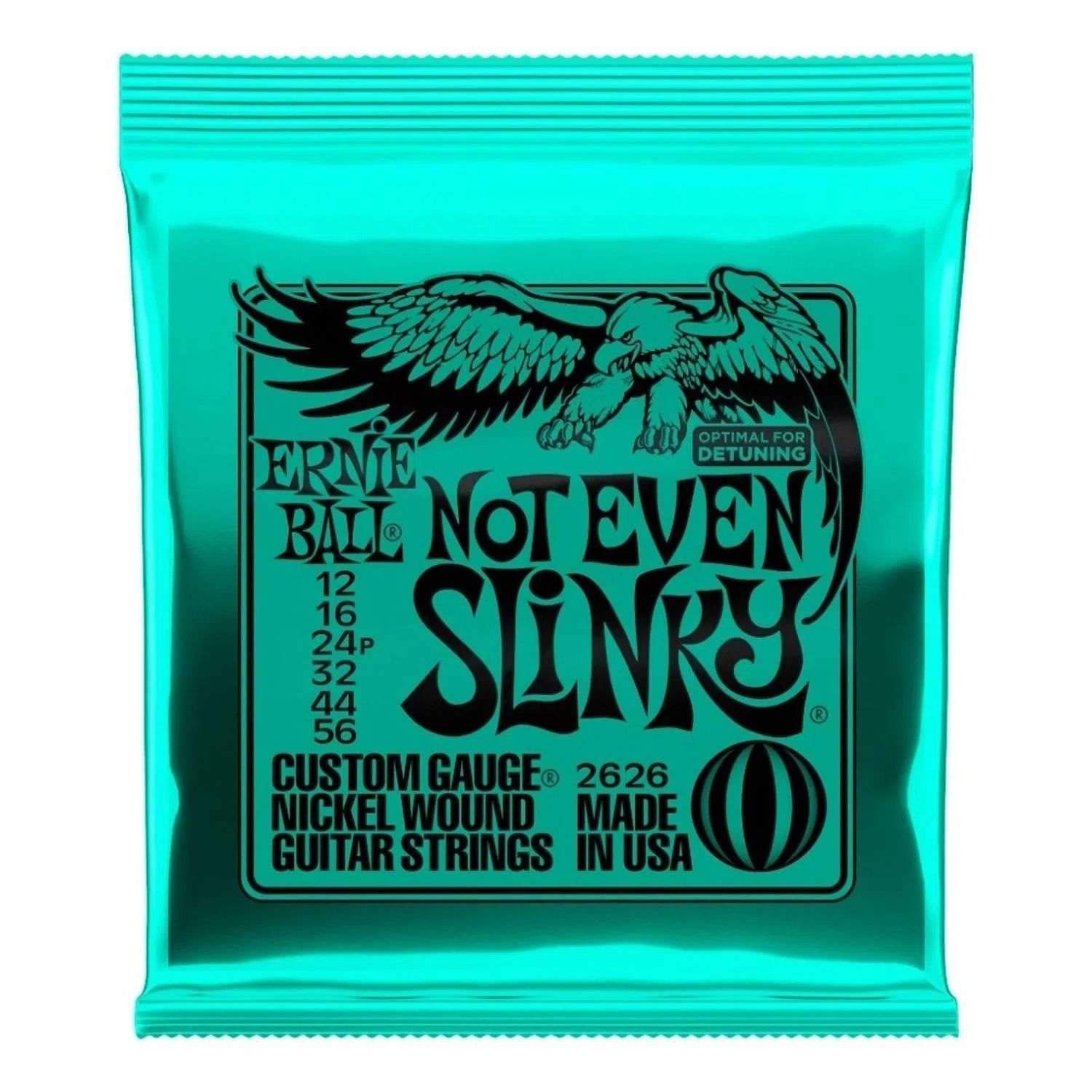  Not Even Slinky Nickel Wound Electric Guitar Strings - 12-56 Gauge 