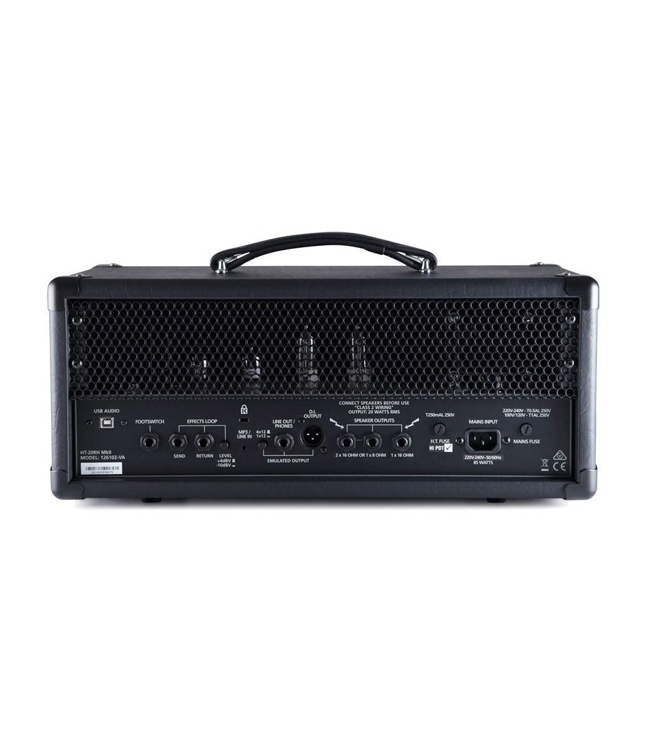  Blackstar HT-20RH MkII 20 Watt Valve Guitar Head Amplifier with Reverb 