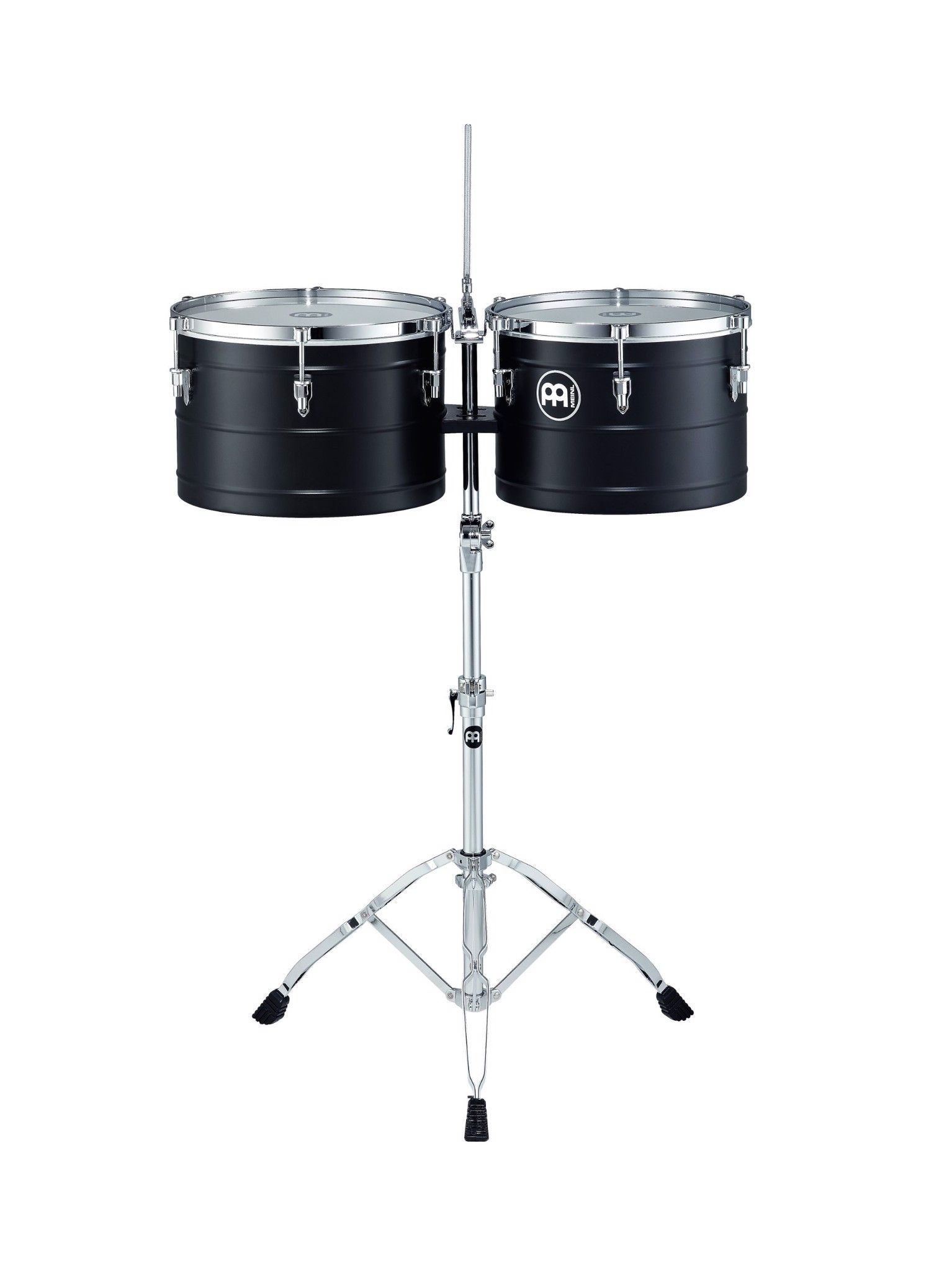 Meinl Marathon Series Brass Finish Steel Timbales, 14-15-Inch