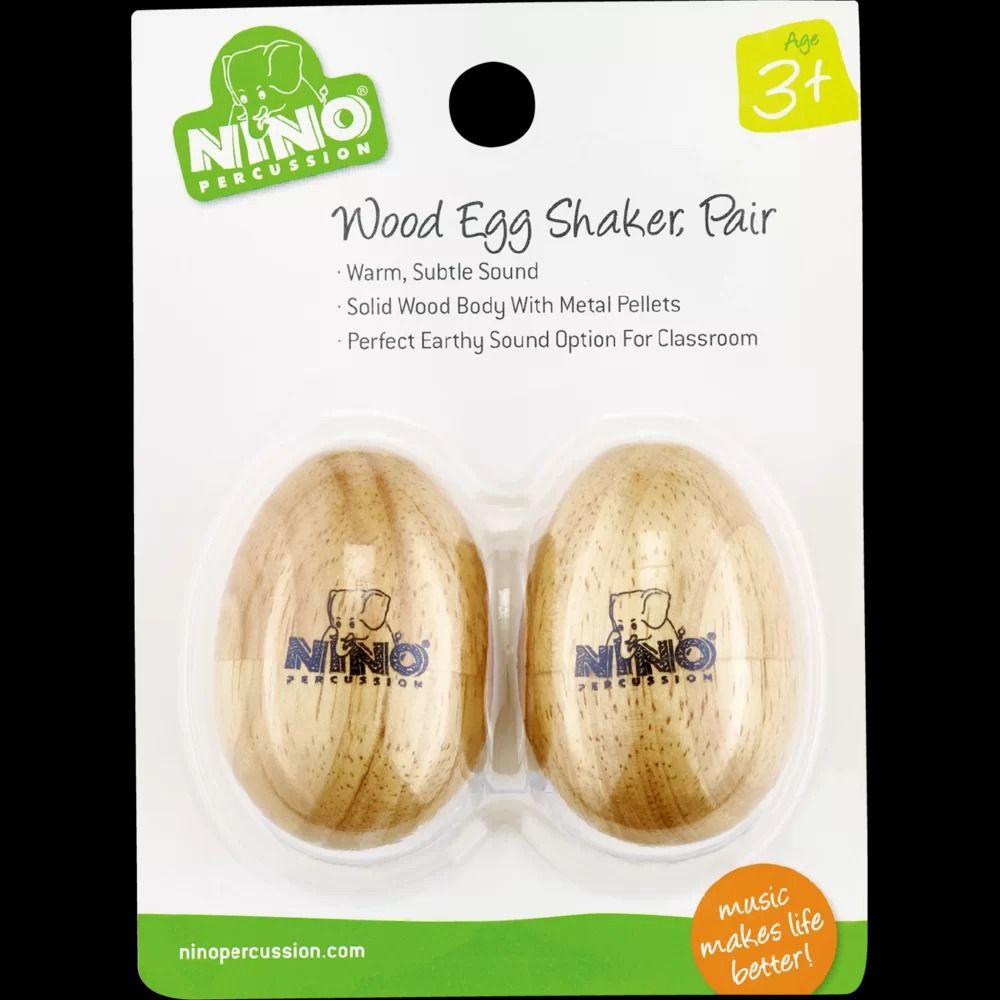  WOOD EGG SHAKER 