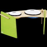  HAND DRUM PAIR WITH STAND FOR 1 PLAYER - NINO965 
