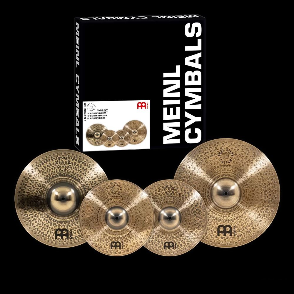  PURE ALLOY CUSTOM PURE ALLOY CUSTOM CYMBAL SET - PAC141820 