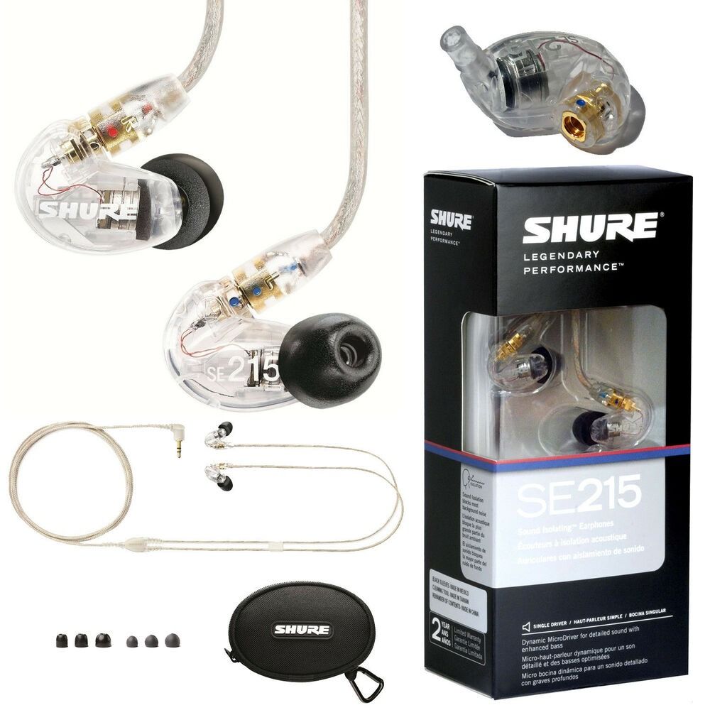  Shure In-Ear SE215-CL, K 