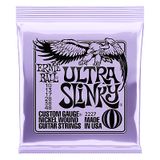  Ernie Ball Regular Slinky Nickel Wound Electric Guitar Strings, 10-48 -- P02227 