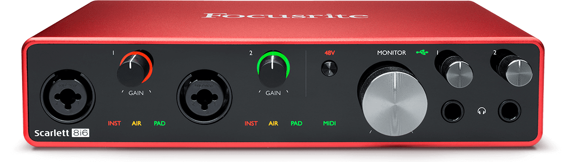  Focusrite Scarlett 8i6 (3rd Generation) 