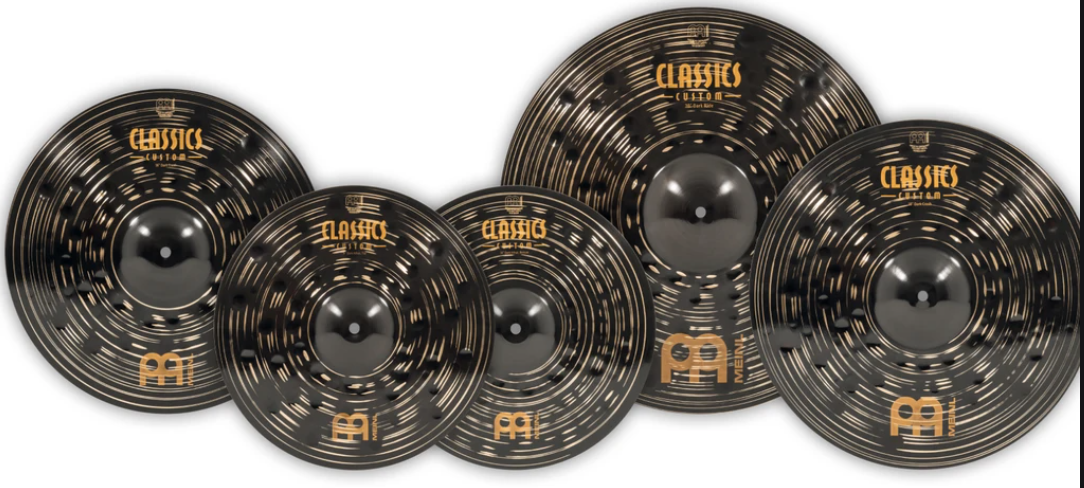 Set Meinl Classic Custom Dark - CCD460+18