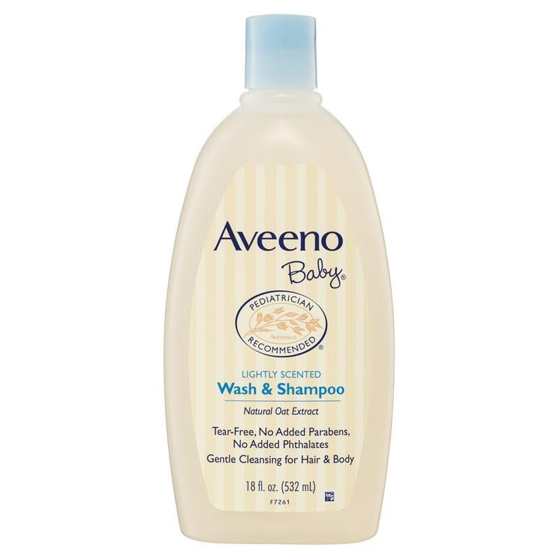 Sữa tắm gội cho bé Aveeno Baby Daily Moisture Lightly Scented Wash & Shampoo
