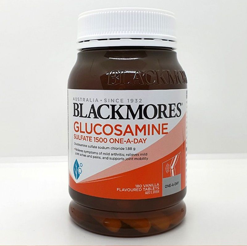 Viên uống bổ xương khớp Blackmores Glucosamine Sulfate 1500mg One-A-Day 180 viên của Úc - Mẫu Mới