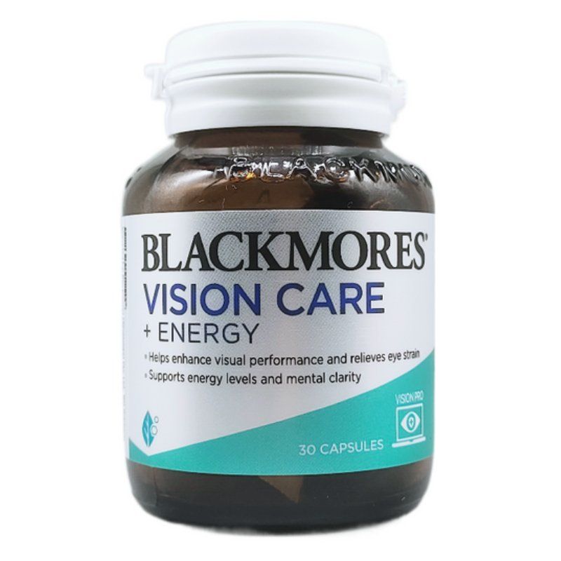 Bổ mắt Blackmores Vision Care Energy Úc 30/ 60 viên tăng năng lượng, tập trung