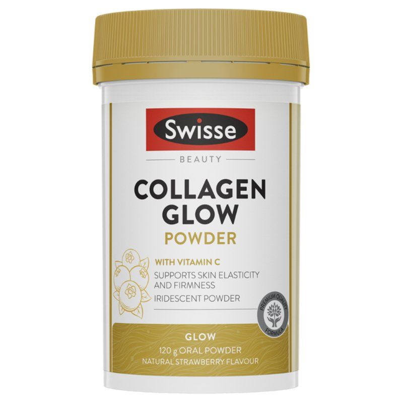 Collagen dạng bột Swisse Beauty Collagen Glow Powder 120g Úc