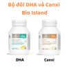 Combo DHA và Canxi Milk Bio Island Úc