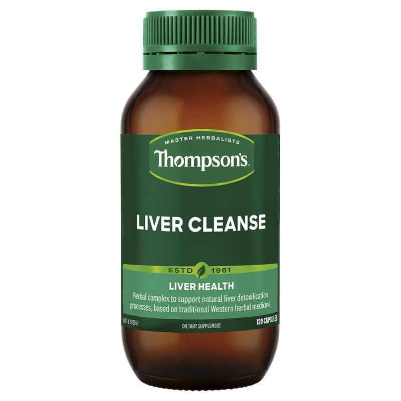 Viên uống giải độc gan Thompson's Liver Cleanse 120 viên Úc