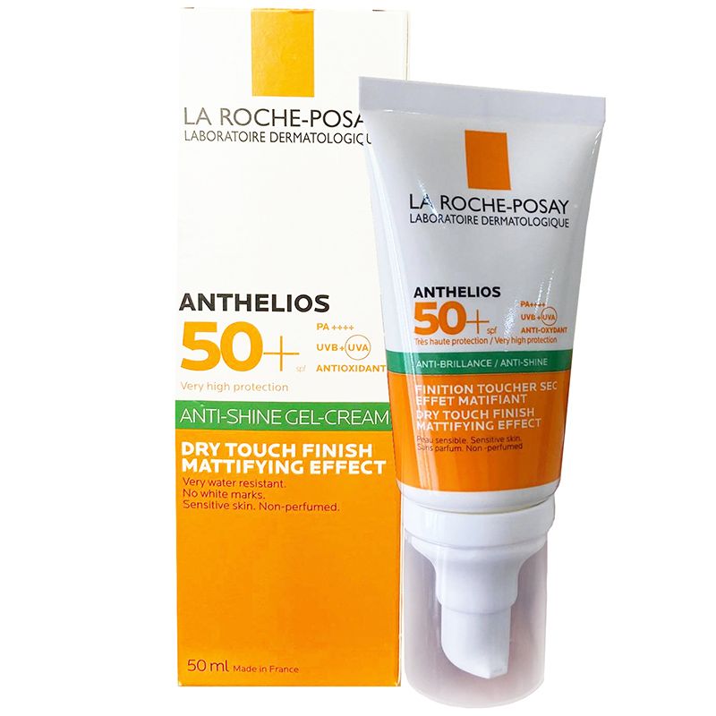 Kem chống nắng La Roche-Posay Anthelios Anti Shine kiểm soát dầu SPF50+ 50ml