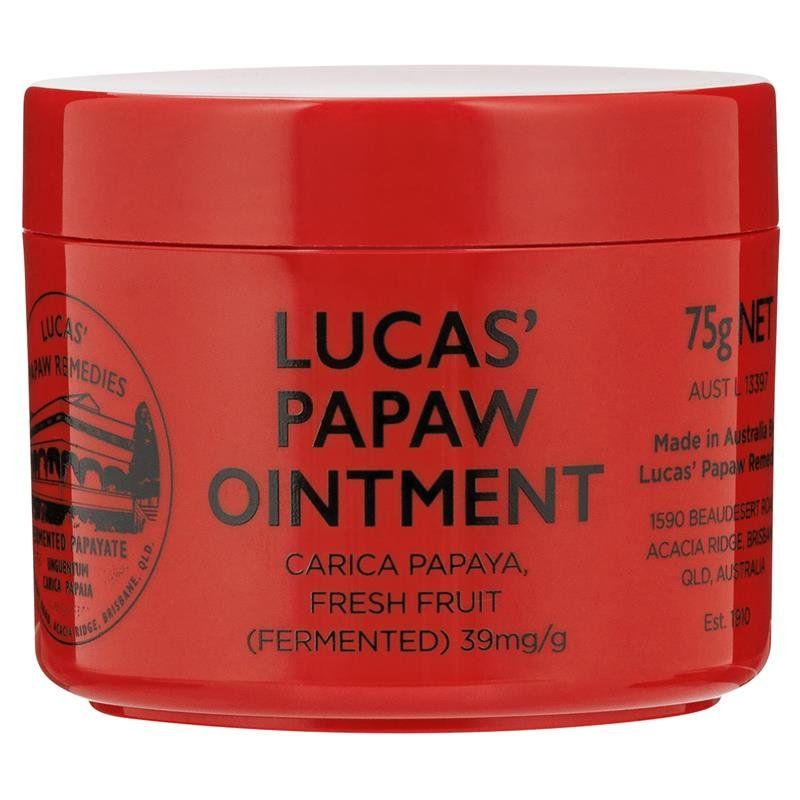 Kem đa năng Lucas Papaw Ointment hũ 75g của Úc mẫu mới