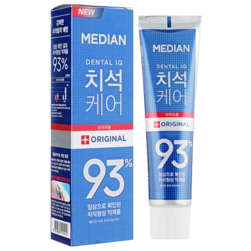 Kem đánh răng Median Dental IQ 93% Hàn Quốc 120g màu xanh dương