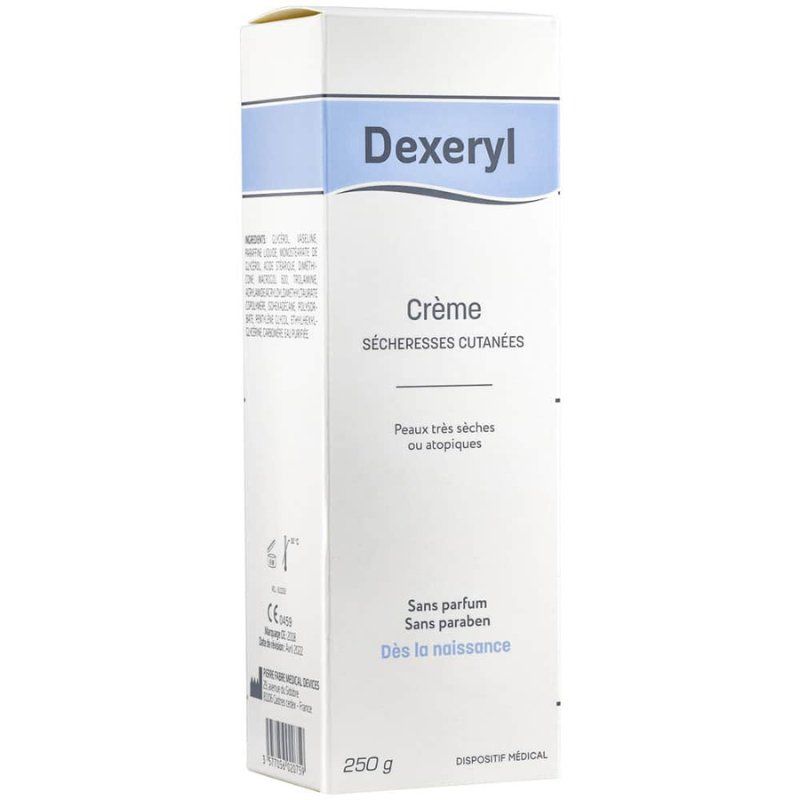 Kem nẻ Dexeryl Crème Pháp dưỡng da chống nẻ chàm cho bé (50g/ 250g)