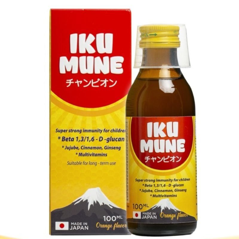 Siro Iku Mune tăng đề kháng cho bé 100ml của Nhật Bản