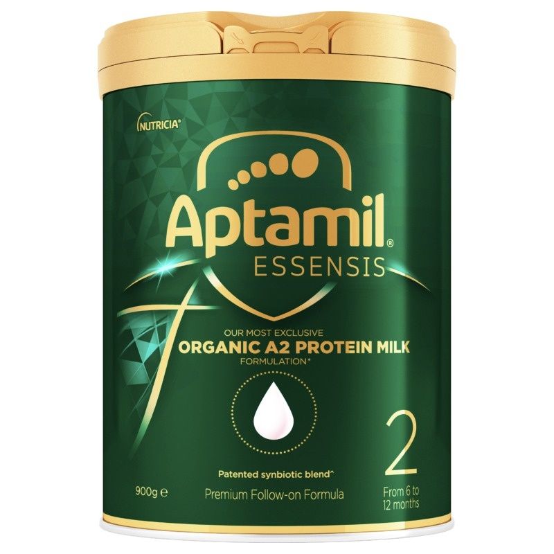 Sữa Aptamil Essensis số 2 Úc 900g (bé 6-12 tháng) Organic A2 đạm hữu cơ