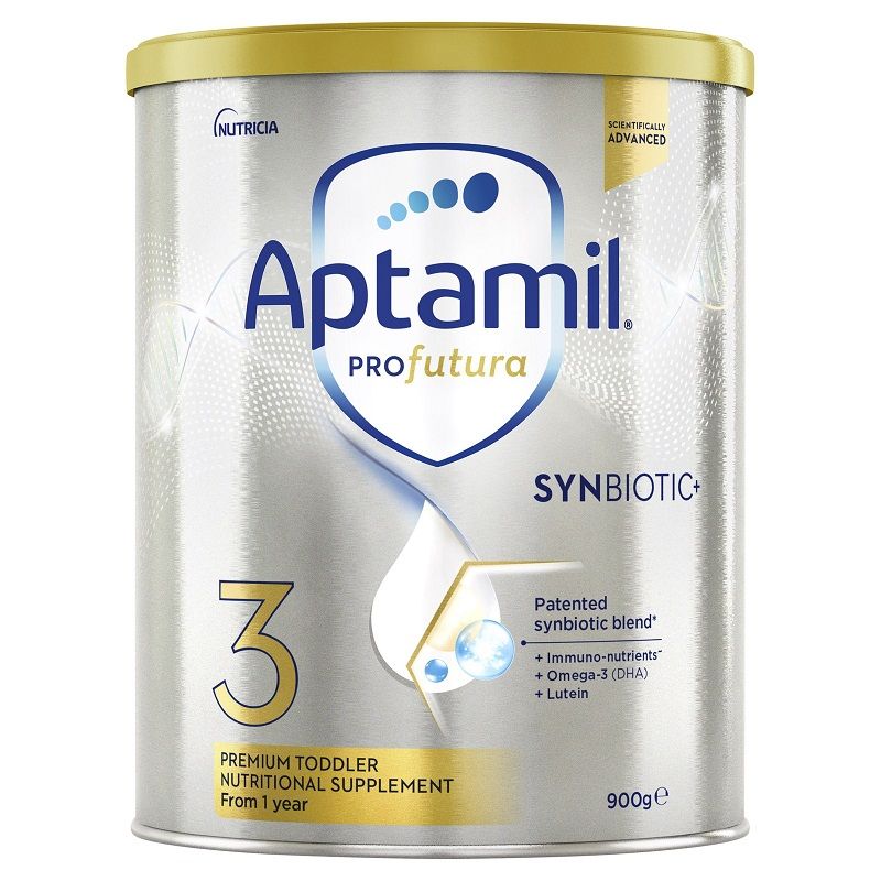 Sữa Aptamil Profutura Úc số 3 cho trẻ từ 1-3 tuổi, hộp 900g - Mẫu mới Úc