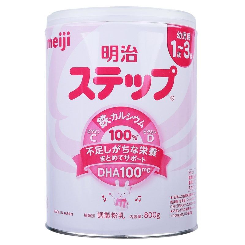 Sữa Meiji số 9 (800g) nội địa Nhật Bản cho bé từ 1-3 tuổi, mẫu mới